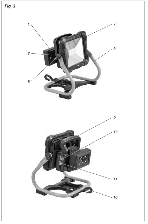 ROLLER Worklight 10000, Worklight 2800 22V 3