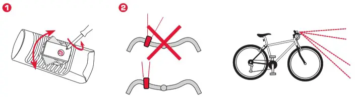 SIGMA Buster 300 Led Bicycle Headlight - overview 1