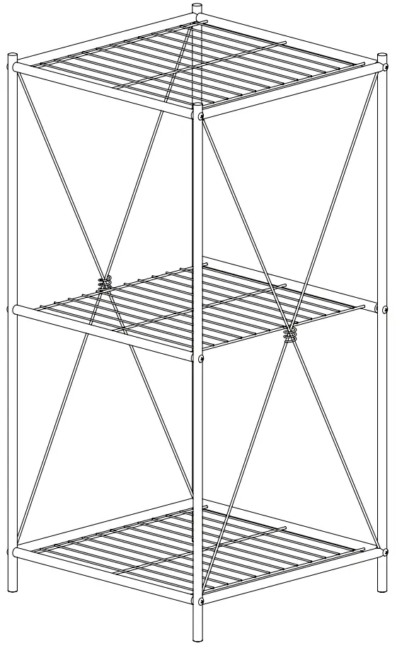 557NN Cross Style Floor Stand