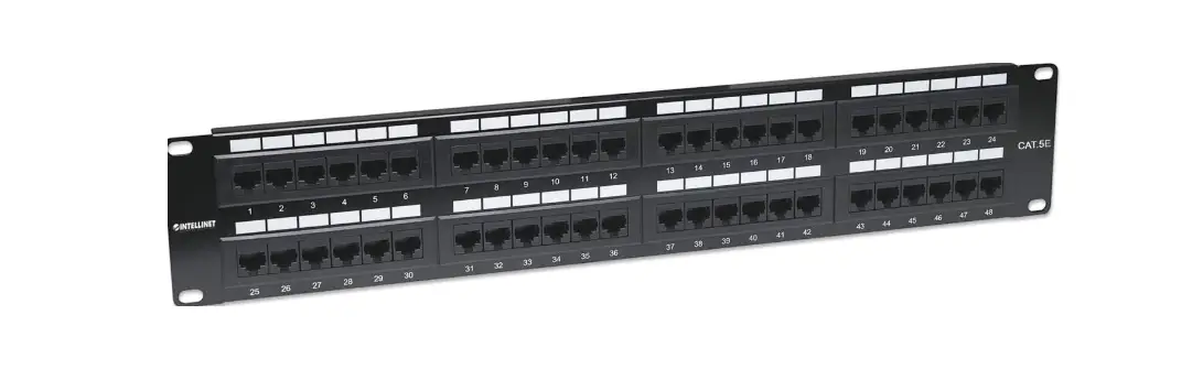 Intellinet 513579 Cat5e Patch Panel Instructions