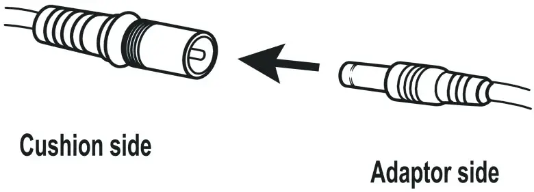 COMFIER CF 6609 Shiatsu Massage Pillow with Heat - adapter cable