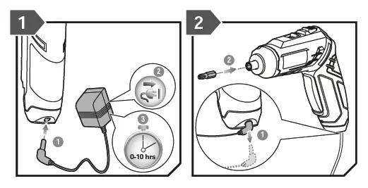 RYOBI R4SDP-L13T Screwdriver Impact Hand Wrench - 7