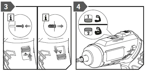RYOBI R4SDP-L13T Screwdriver Impact Hand Wrench - 8
