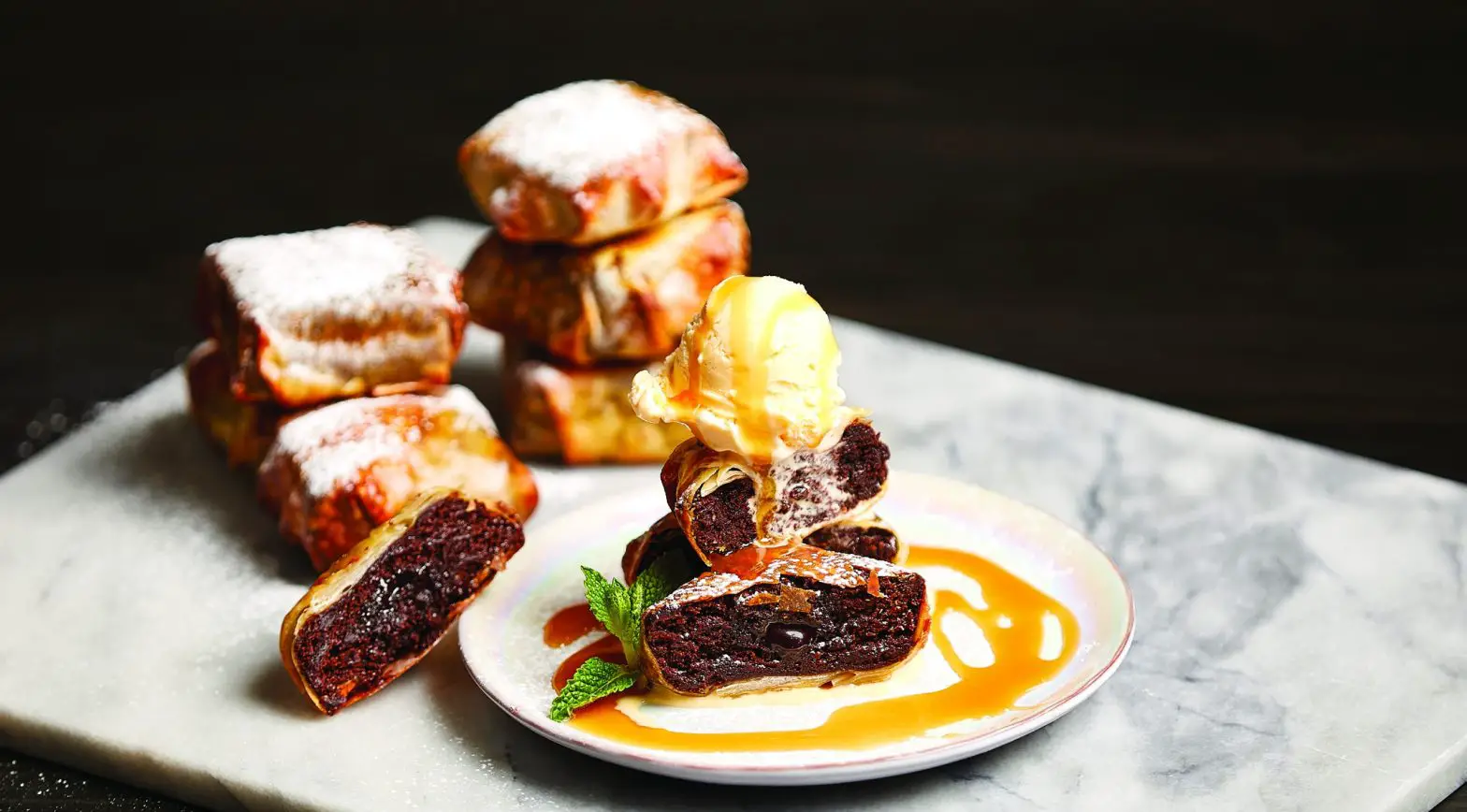 PowerXL Turbo Air Fryer - Brownie Wontons