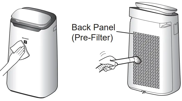 SHARP FX J80J Air Purifier - MAIN UNIT