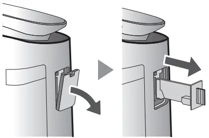 SHARP FX J80J Air Purifier - Remove the unit