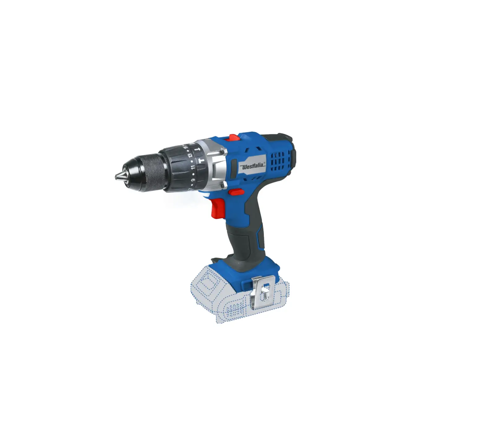 Westfalia Asbs 18 18v Li-ion Impact Drill User Manual