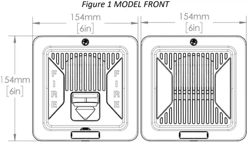 SPEAKER/SPEAKER STROBE DESCRIPTION