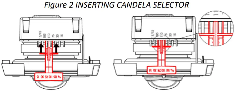 SETTING THE CANDELA (SPPS series only)