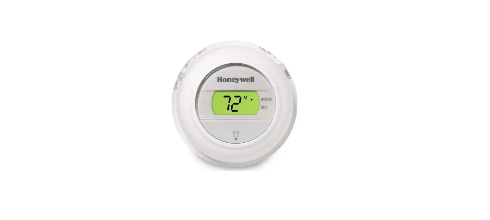 Honeywell T8775 Digital Round Thermostat Instructions