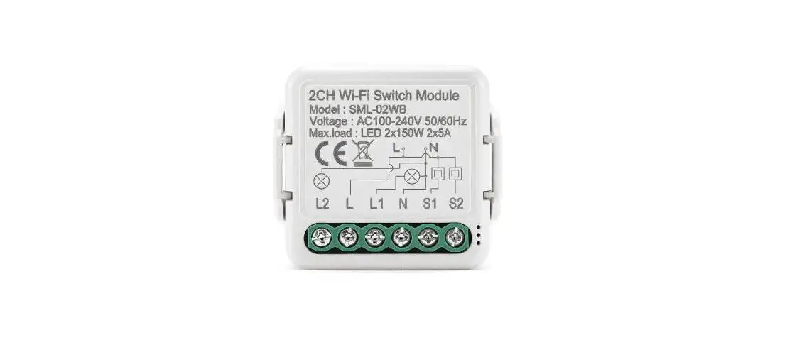 Coolseer Sml-02wb Wi-fi+ble 2ch Switch Module User Manual