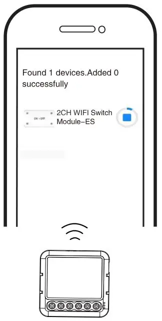 coolseer SML-02WB Wi-Fi+BLE 2CH Switch Module - The connecting will take about