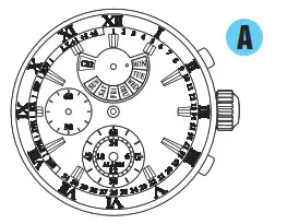 SEIKO Analogue Quartz Watch Cal. 7T86 - Sound demonstration function