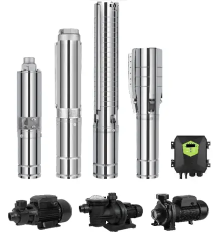 VEICHI BLDC Solar Water Pump System