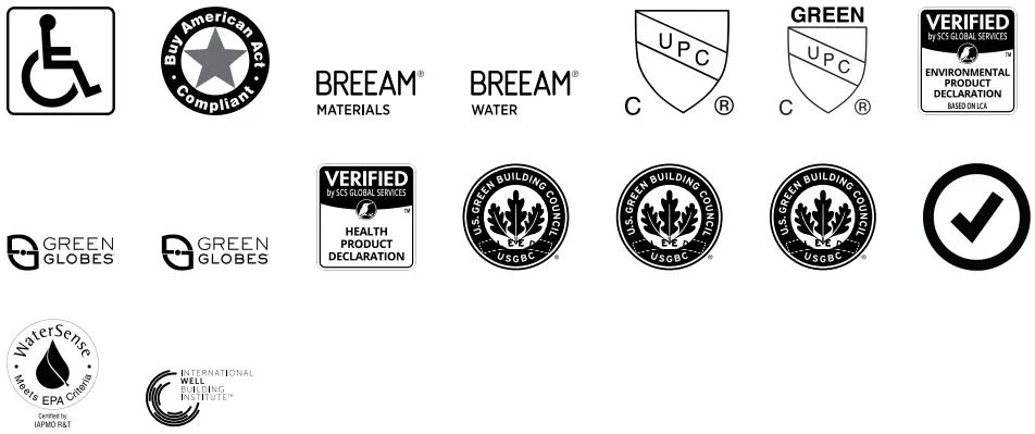 SLOAN 111 1 28 DFB Automatic Flush Valve Toilet - COMPLIANCES & CERTIFICATIONS