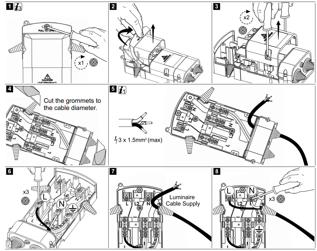 gemma GIS78A1 20W LED Street Light - Rated
