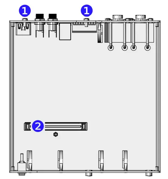 Appsys FLX-MADI MADI Anything Digital Audio Converter - Inside view
