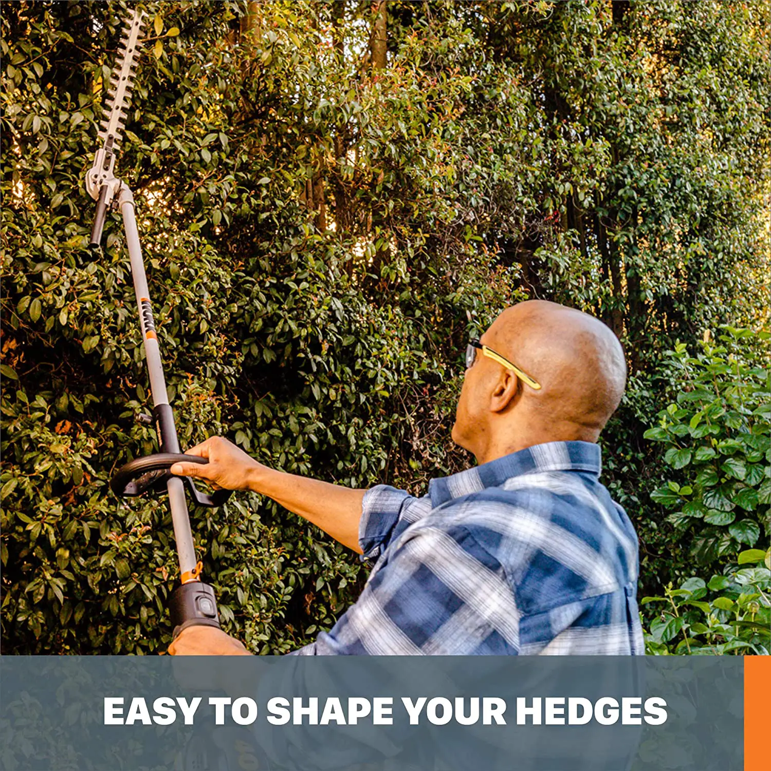 Worx Wa0220 Pole Hedge Trimmer Attachment Instruction Manual