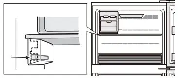 SHARP Refrigerator – Freezer Instruction Manual - Movable ice maker