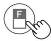 SHARP Refrigerator – Freezer Instruction Manual - Press “F” button