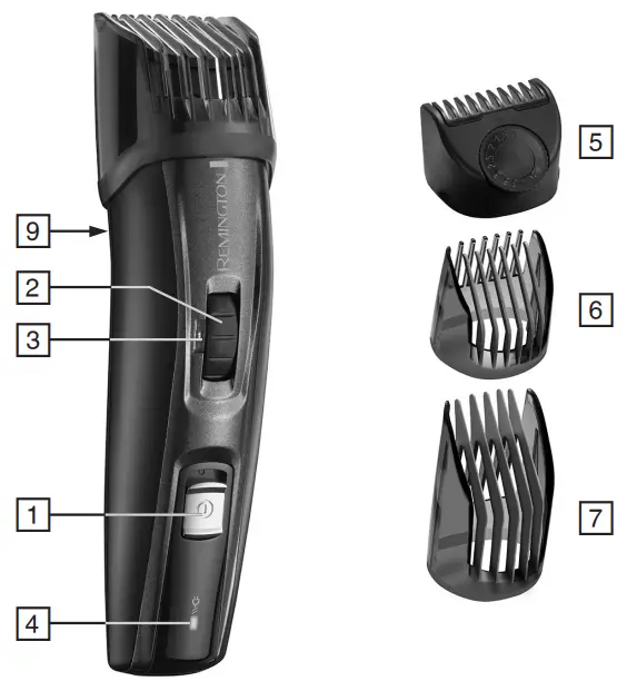 REMINGTON MB4047 Beard Kit Trimmer-1