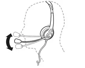 INSIGNIA NS-MCHMRJ9P2 Landline Phone Headset - USING YOUR HEADSET