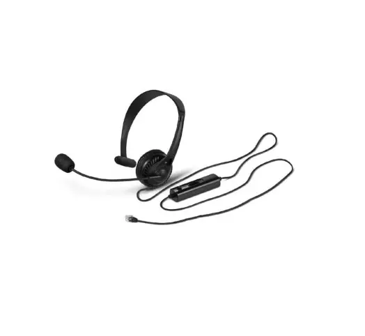 Insignia Ns-mchmrj9p2 Landline Phone Headset Quick Setup Guide