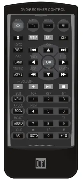 Dual DV635MB DVD Multimedia Receiver with Touch Screen Display - remod