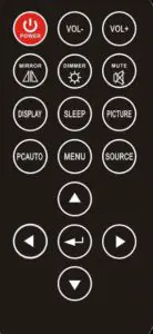 MOUSER ELECTRONICS 1219 Series- Remote Control