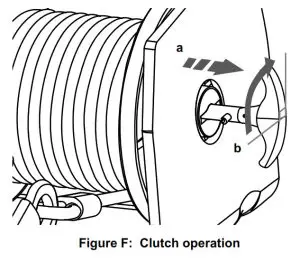 BADLAND ZXR2500 ATV-Utility Winch--Clutch operation