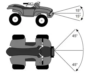 BADLAND ZXR2500 ATV-Utility Winch-- Do not operate
