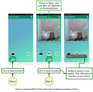 onsemi RSL10 Smart Shot Color CameraV - Capture Image
