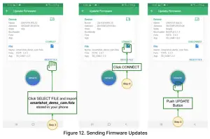 onsemi RSL10 Smart Shot Color CameraV - Sending Firmware Updates