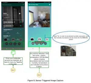 onsemi RSL10 Smart Shot Color CameraV - Sensor Triggered Image Capture
