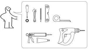 IKEA BROGRUND Riser Rail with Hand Shower Outlet - fig 1