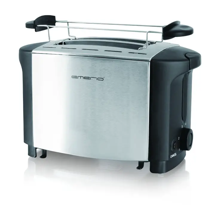 emerio TO-108275.1 Toaster with Home Baking Attachment Stainless Steel - Cover
