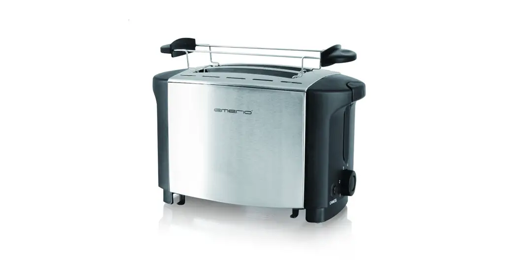 Emerio To-108275.1 Toaster With Home Baking Attachment Stainless Steel Instruction Manual
