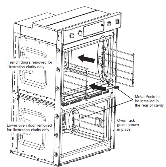 GE APPLIANCES 30 Inch French Door Built-in Double Wall Ovens FIG 14