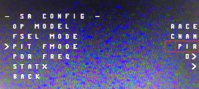 NVISION Junior Racer RTF - Method 2 Use the Betaflight GUI command