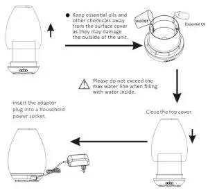 Kmart 43103768 Tortoise Shell Look Aroma Diffuser - figure 2