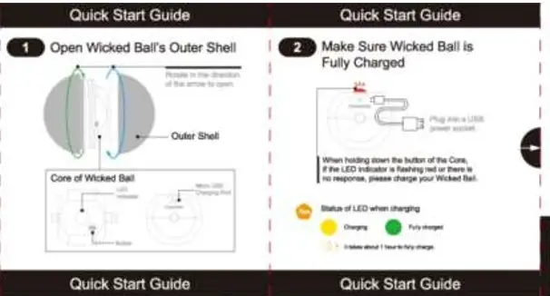 Cheerble C1801 Wicked Ball- 2