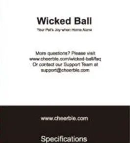 Cheerble C1801 Wicked Ball- 3