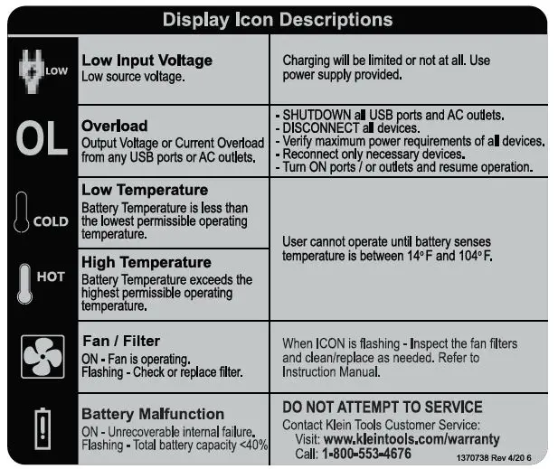 KLEIN TOOLS KTB1000 Portable Power Station-2