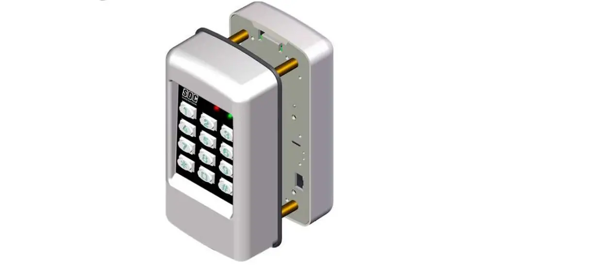 Sdc E75 Stand Alone Electronic Lockset User Guide