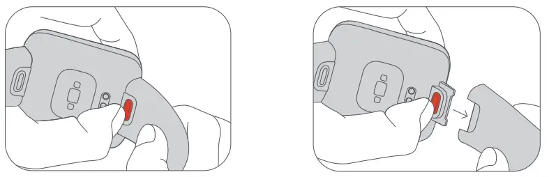 xiaomi M2109W1 Redmi Watch 2 Lite Smartwatch - Uninstall the strap