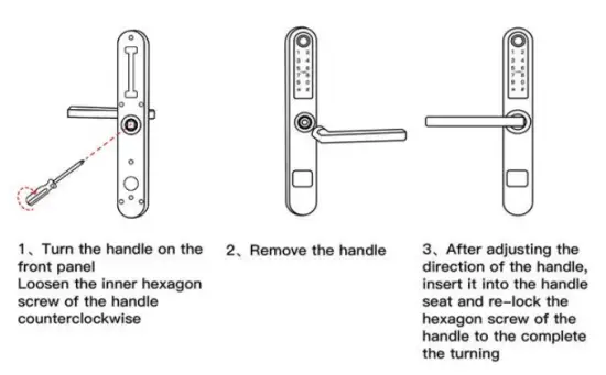 Guangzhou Lightsource Electronics S35 Smart Lock - Turn the handle 1