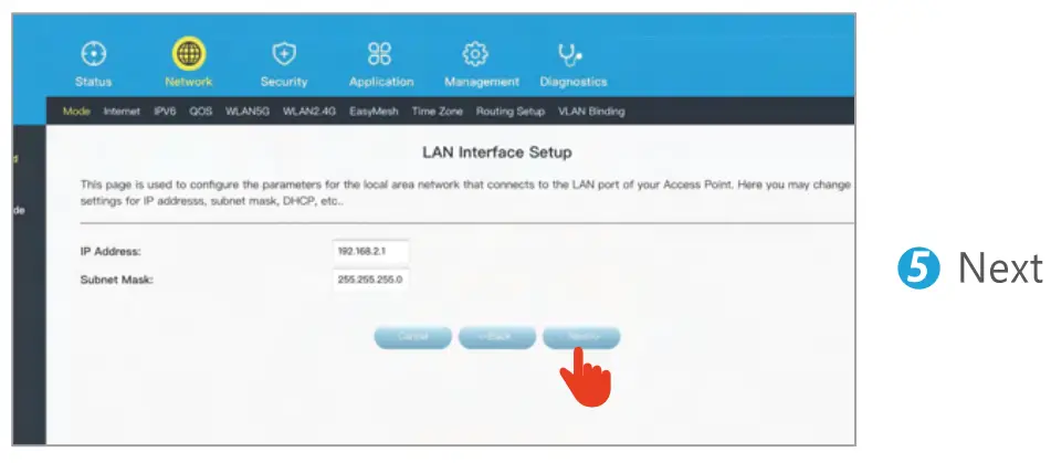 Gshine CUKA-M1200C AC1200 Dual Band Whole Home Mesh WiFi System-fig11