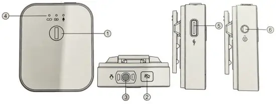 Shenzhenshi Shizhandeng Maoyiyouxiangongsi W6 Wireless Digital Microphone - figure 1