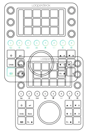 Loupedeck LOLDCT Creative Tool - DEFAULT PROFILE1