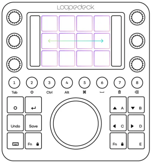 Loupedeck LOLDCT Creative Tool - TOUCH PAGE 2